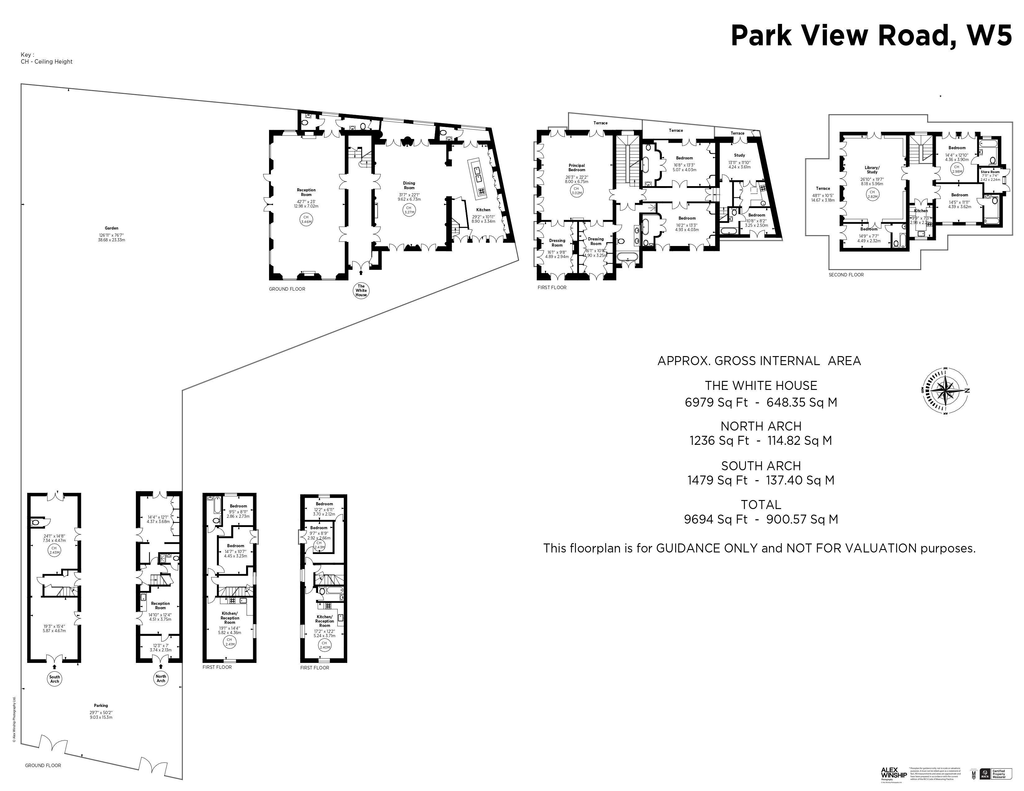 Floorplans For Park View Road, Ealing, London